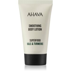 AHAVA Superfood Kale & Turmeric puhító testápoló tej hidratáló hatással 40 ml
