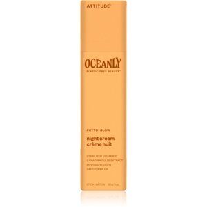 Attitude Oceanly Night Cream élénkítő éjszakai krém C vitamin 30 g
