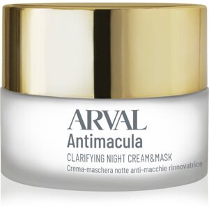 Arval Antimacula megújító éjszakai krémes arcmaszk a pigment foltok ellen 50 ml