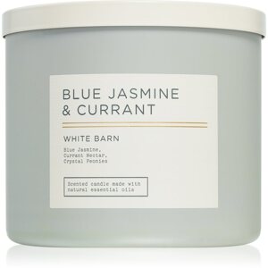 Bath & Body Works Blue Jasmine & Currant illatgyertya 411 g