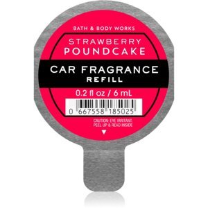Bath & Body Works Strawberry Pound Cake illat autóba utántöltő 6 ml