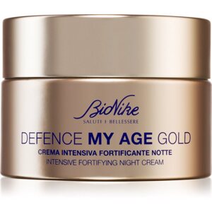 BioNike Defence My Age Gold intenzív éjszakai krém érett bőrre 50 ml