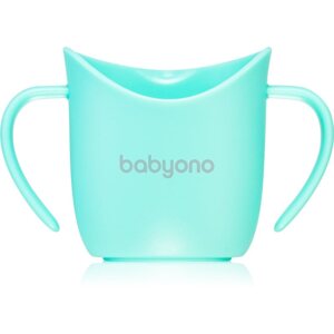 BabyOno Be Active Ergonomic Training Cup gyakorlóbögre fogantyúval Mint 6 m+ 120 ml