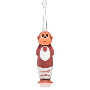 Brush Baby WildOnes WildOne elektromos fogkefe + 2 tartalékfej gyermekeknek Monkey 1 db