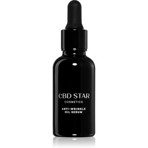 CBD Star Cosmetics ANTI WRINKLER OIL SERUM antioxidáns olajszérum arcra 30 ml