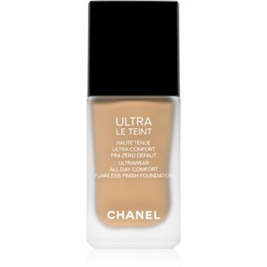 Chanel Ultra Le Teint Flawless Finish Foundation tartós matt alapozó egységesíti a bőrszín tónusait árnyalat B50 30 ml