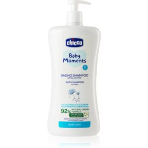 Chicco Baby Moments Bath Shampoo testsampon gyermekeknek születéstől kezdődően 0 m+ 500 ml