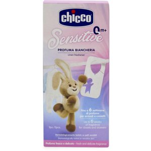 Chicco Sensitive Linen Freshener gardróbillatosító zacskók 3 db