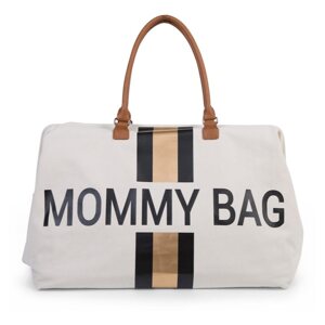 Childhome Mommy Bag Off White / Black Gold pelenkázótáska 55 x 30 x 30 cm 1 db