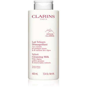 Clarins CL Cleansing Velvet Cleansing Milk könnyű állagú tisztítótej minden bőrtípusra 400 ml