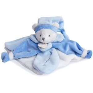 Doudou Gift Set Cuddle Cloth alvóka Blue Bear 1 db