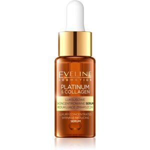 Eveline Cosmetics Platinum & Collagen koncentrált szérum a ráncok ellen 18 ml