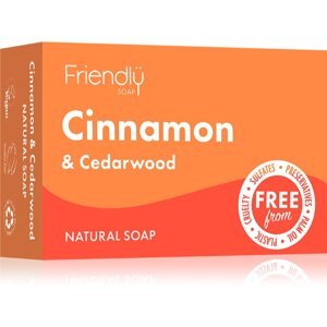 Friendly Soap Natural Soap Cinnamon & Cedarwood természetes szappan 95 g