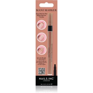 Nails Inc. Mani Marker díszítő körömlakk applikációs ceruza árnyalat Champagne Rose Gold 3 ml