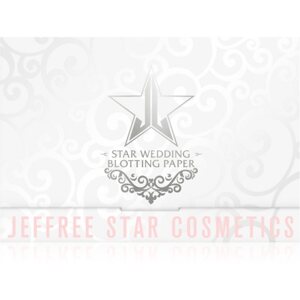 Jeffree Star Cosmetics Star Wedding mattító papír 50 db