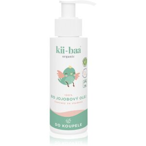 kii-baa® organic 100% Bio Oil Jojoba fürdő olaj gyermekeknek születéstől kezdődően 100 ml