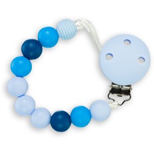 KidPro Pacifier Holder cumitartó csipesz Blue 1 db
