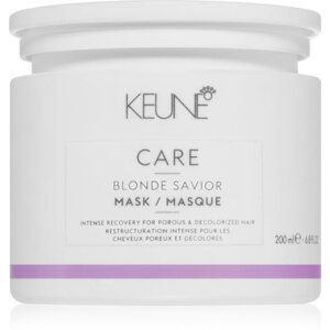 Keune Care Blonde Savior Mask hidratáló maszk szőkített hajra 200 ml