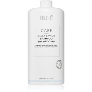 Keune Care Silver Savior Shampoo sampon a sárga tónusok neutralizálására 1000 ml