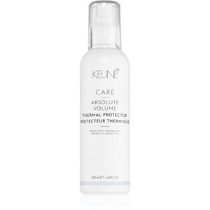 Keune Care Absolute Volume Thermal Protector hővédő spray hajsütővassal és hajvasalóval kezelt hajra 200 ml