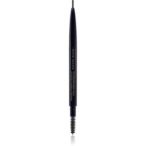 Kevyn Aucoin The Precision Brow Pencil szemöldök ceruza kefével árnyalat Dark Brunette 0,1 g