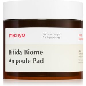 ma:nyo Bifida Biome bőrhámlasztó tisztító párnácskák a bőr hidratálásáért és feszességéért 70 db