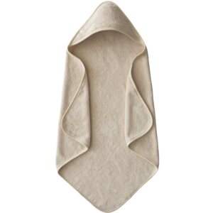 Mushie Baby Hooded Towel kapucnis törülköző Fog 1 db