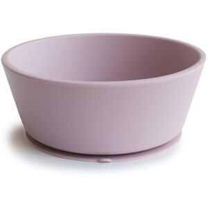 Mushie Silicone Suction Bowl szilikon tálka tapadókoronggal Soft Lilac 1 db