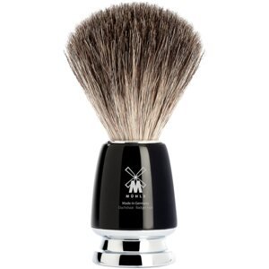 Mühle RYTMO Pure Badger borotválkozó ecset borz szőrből Black Resin 1 db