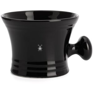 Mühle Accessories Porcelain Bowl for Mixing Shaving Cream porcelántálka borotválkozáshoz Black 1 db