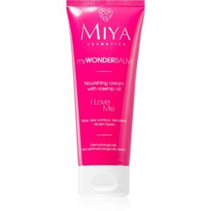 MIYA Cosmetics myWONDERbalm tápláló krém rózsaolajjal 75 ml