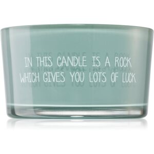 My Flame Candle With Crystal A Rock Which Gives You Lots Of Luck illatgyertya 11x6 cm
