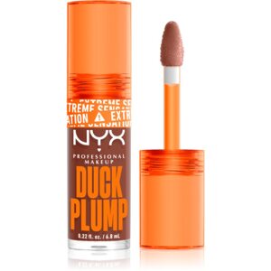NYX Professional Makeup Duck Plump ajakfény nagyobbító hatás árnyalat 07 Mocha Me Crazy 6,8 ml