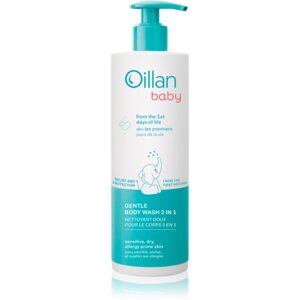 Oillan Baby Gentle Body Wash gyermek tisztító gél és sampon 3 az 1-ben 400 ml