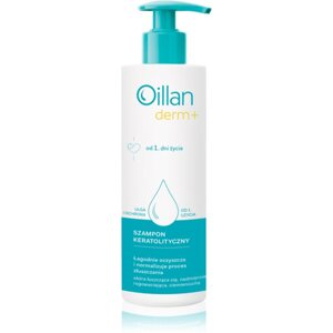 Oillan Derm+ Ceratolytic Shampoo keratolizáló bőrgyógyászati sampon gyermekeknek születéstől kezdődően 180 ml