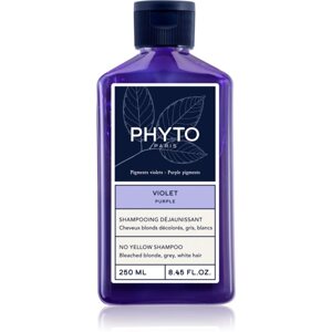 Phyto Purple No Yellow Shampoo tonizáló sampon a szőke és melírozott hajra 250 ml
