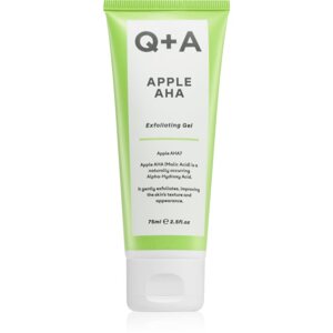 Q+A Apple AHA hámlasztó tisztító gél 75 ml