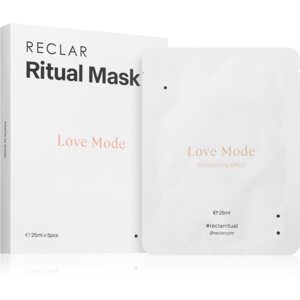 RECLAR Ritual Mask Love Mode egyszer használatos fátyolmaszk arcra minden bőrtípusra 5 db