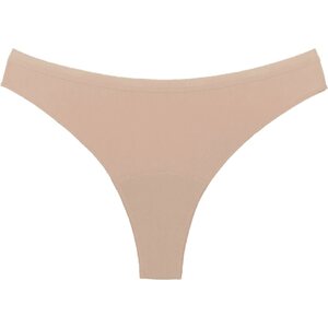 Snuggs Period Underwear Brazilian Light Tencel™ Lyocell Beige menstruációs női alsó gyenge menstruációhoz méret S 1 db