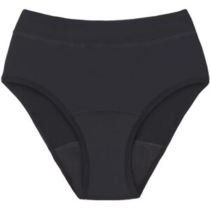 Snuggs Period Underwear Hugger: Extra Heavy Flow menstruációs női alsó erős vérzéshez méret S Black 1 db