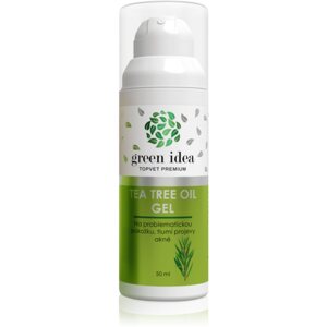 Green Idea Topvet premium herbal teas TEA TREE OIL gel gél a problémás bőrre 50 ml