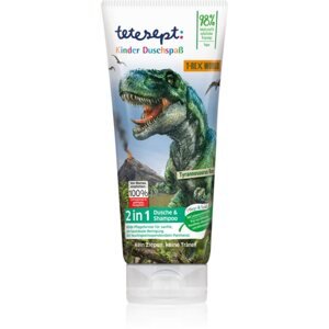 Tetesept Shower Gel & Shampoo T-Rex World gyengéd tusoló gél és sampon gyermekeknek 200 ml