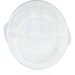 Twistshake Divided Plate osztott tányér kupakkal White 6 m+ 1 db
