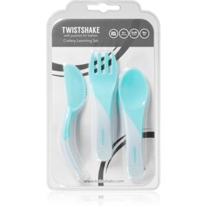 Twistshake Learn Cutlery étkészlet Blue 6 m+ 3 db
