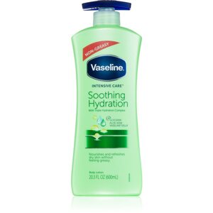 Vaseline Intensive Care nyugtató testápoló tej pumpás Aloe Fresh 600 ml