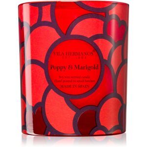Vila Hermanos 70ths Year Poppy & Marigold illatgyertya 200 g