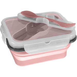 Zopa Silicone Lunch Box etetőszett Old Pink 1 db