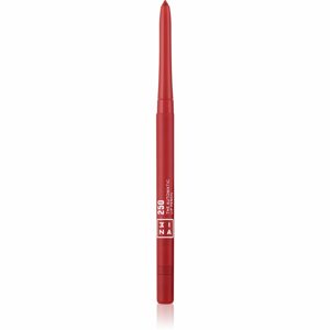 3INA The Automatic Lip Pencil szájkontúrceruza árnyalat 250 - Dark pink red 0,26 g