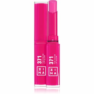 3INA The Color Lip Glow hidratáló rúzs fénnyel árnyalat 371 - Electric, hot pink 1,6 g
