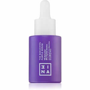 3INA The Bakuchiol Purple Serum könnyű arcszérum a bőr feszességéért 30 ml